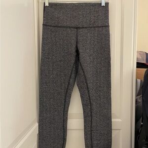 lululemon athletica Black/Gray Leggings